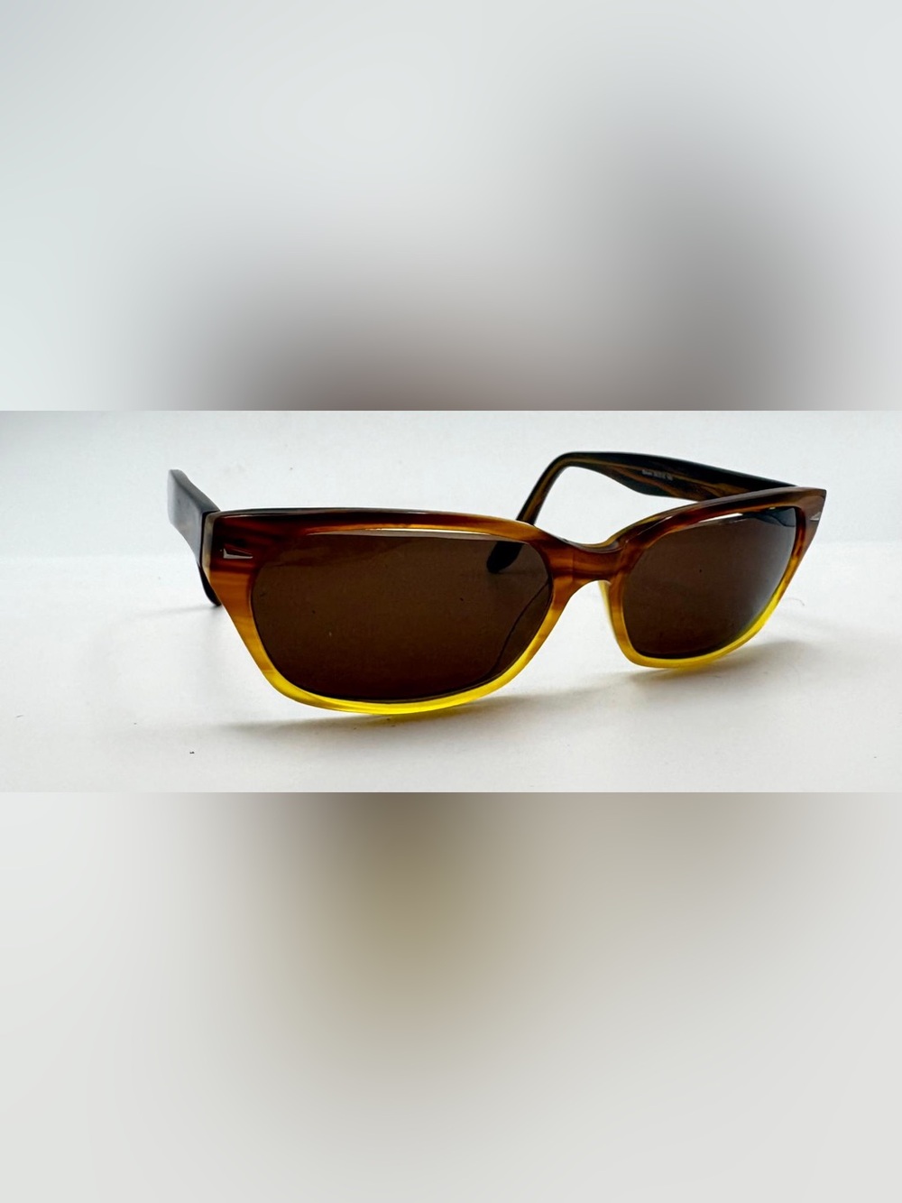 Capri DC107 Brown Oval Sunglasses Frames Only
